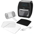 Fritadeira Elétrica Sem Óleo Oster 12 Litros Preta 127V OFRT780 