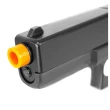 Pistola Airsoft à Gás GBB Glock Black Blowback 6mm Army Preta ARMY-R17-BK